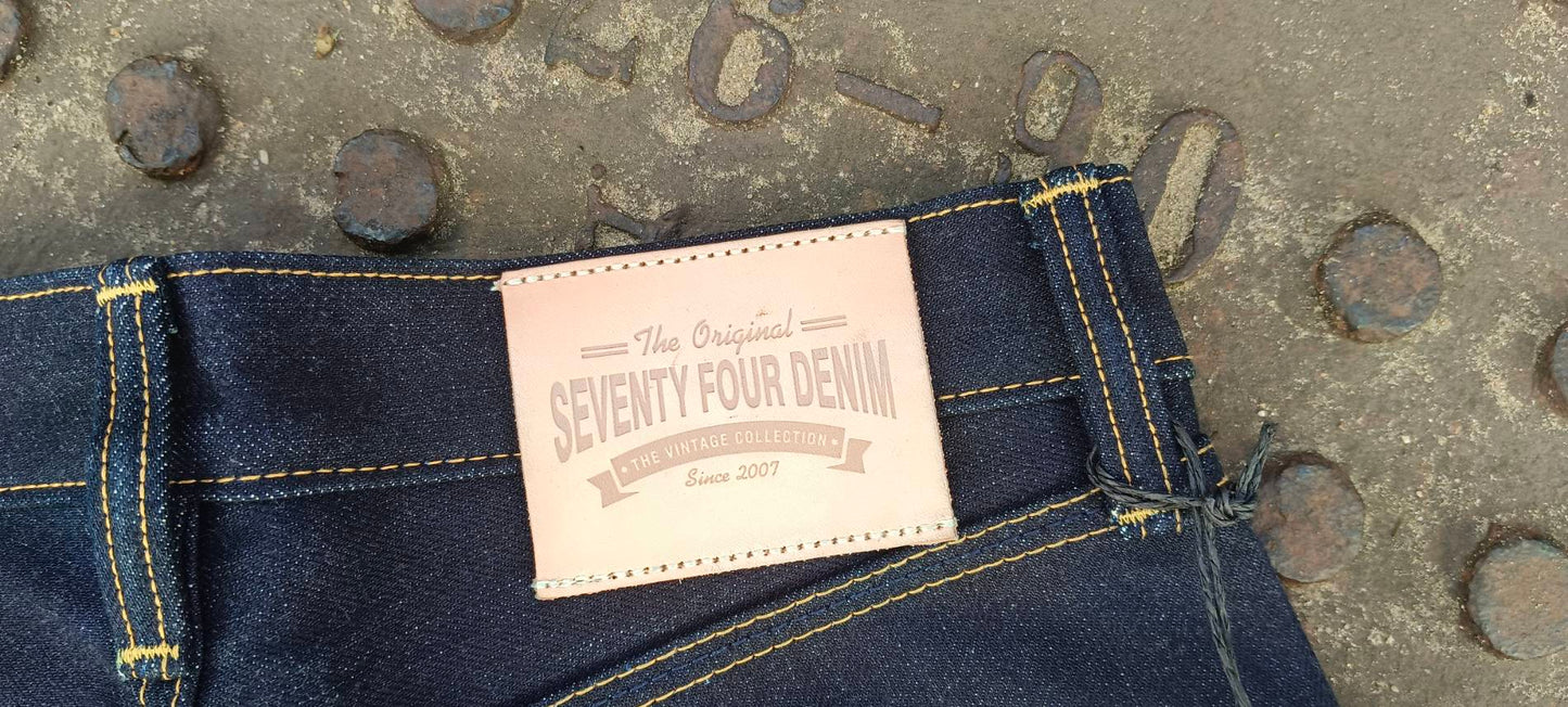 SEVENTYFOUR DENIM •รุ่นสุริยัน(ซ่อนลาย)•