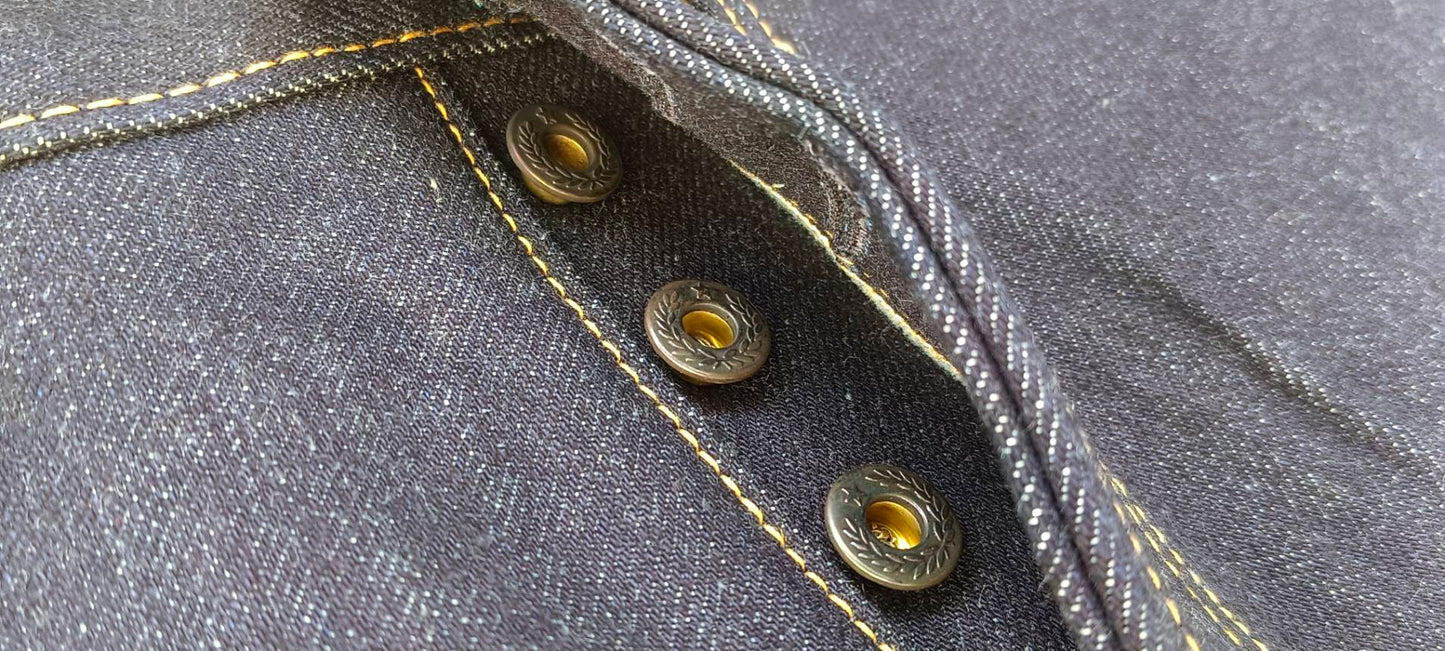 SEVENTYFOUR DENIM •รุ่นสุริยัน(ซ่อนลาย)•