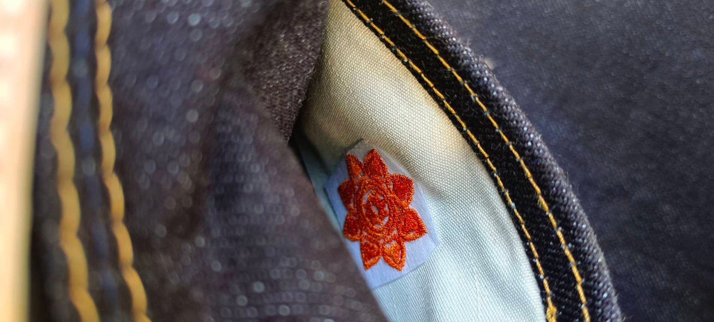 SEVENTYFOUR DENIM •รุ่นสุริยัน(ซ่อนลาย)•