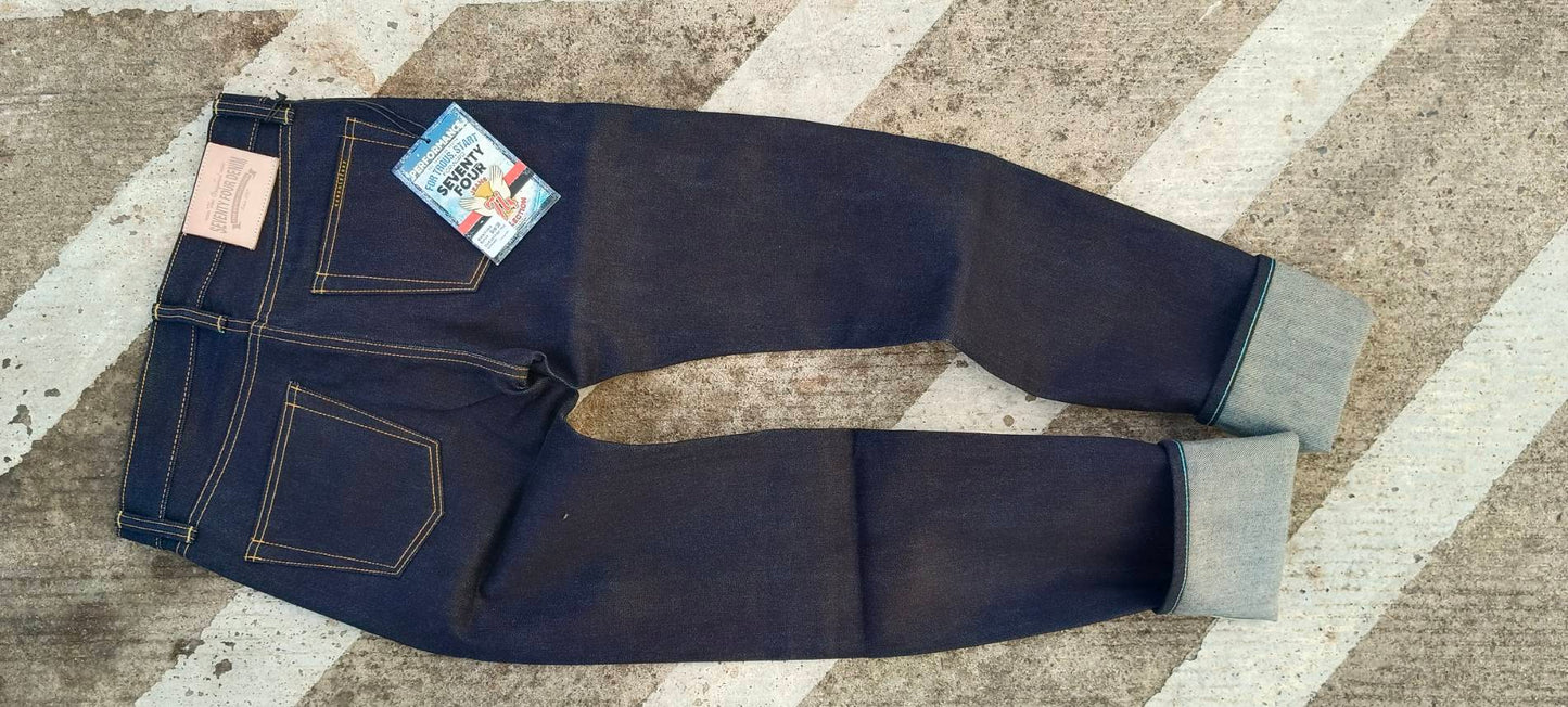 SEVENTYFOUR DENIM •รุ่นสุริยัน(ซ่อนลาย)•