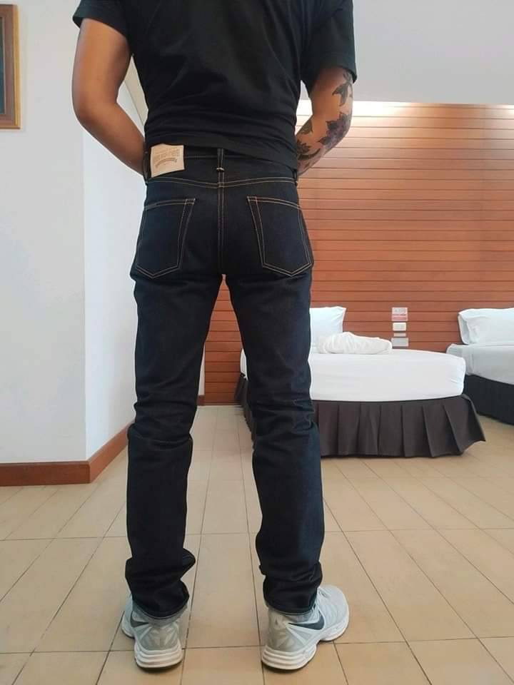 SEVENTYFOUR DENIM •รุ่นสุริยัน(ซ่อนลาย)•