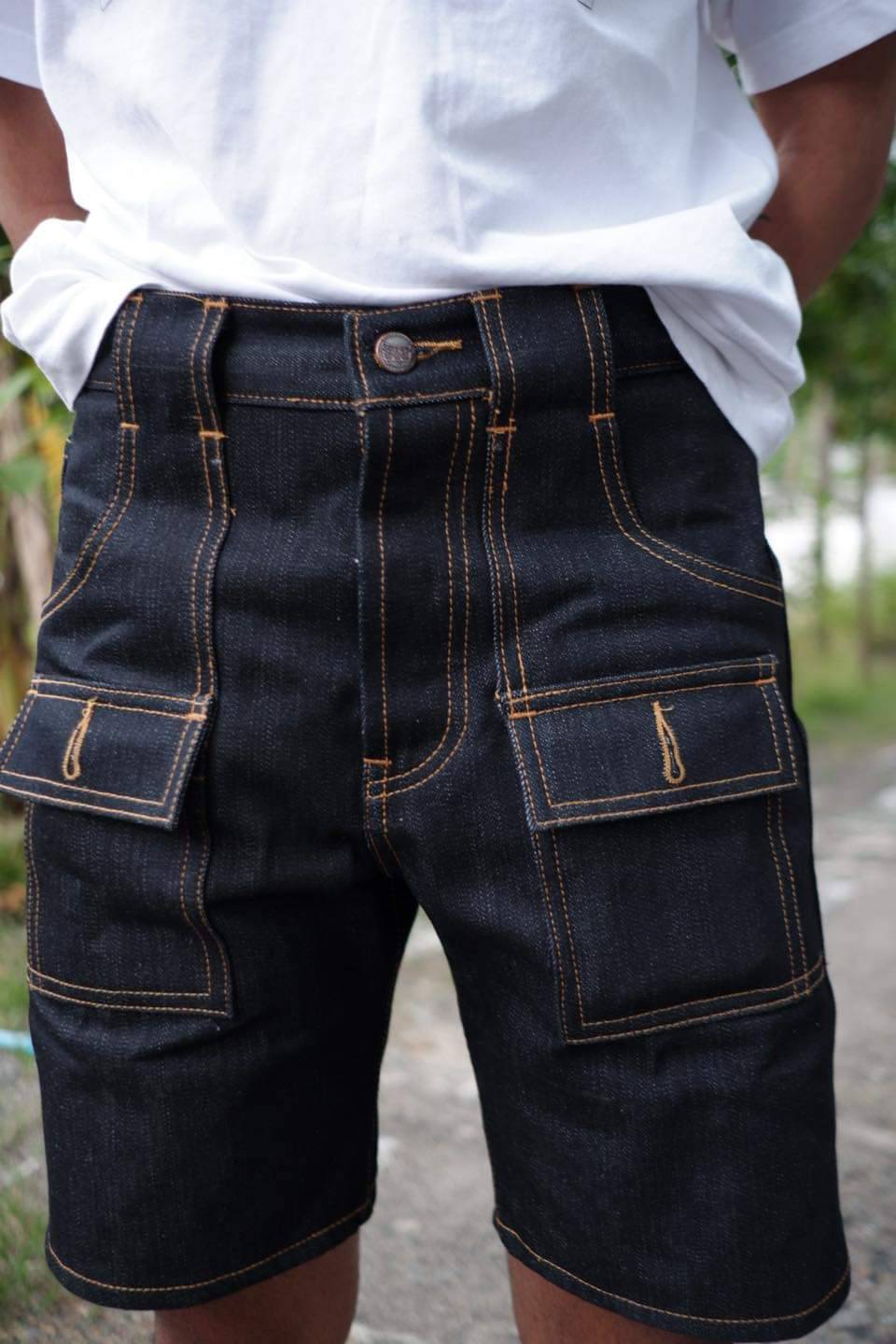 ASURAYOTHA DENIM Shorts ขาสั้น 16oz
