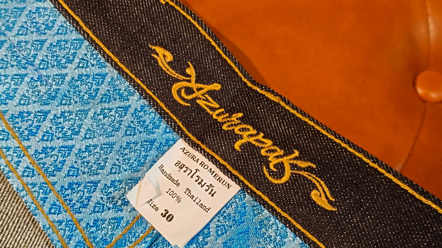 AZURAPAK DENIM SHORTS AZURA ROMERUN 16oz (New)