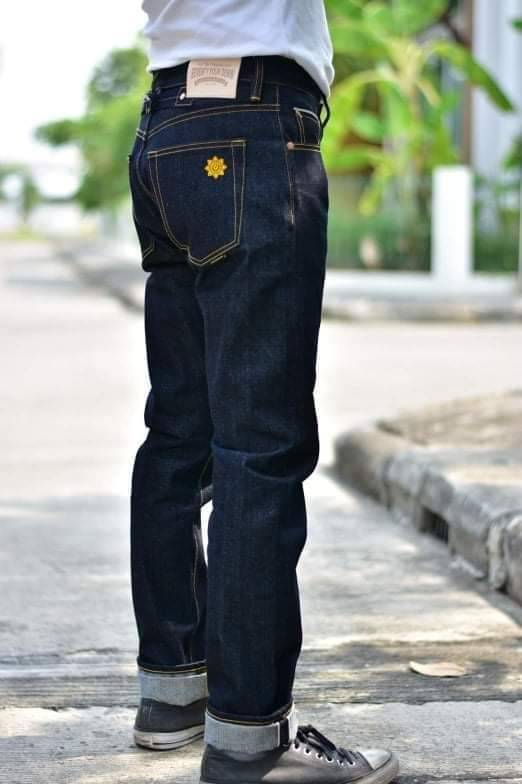 SEVENTYFOUR DENIM •รุ่นแสงสุริยัน• เบลหลัง