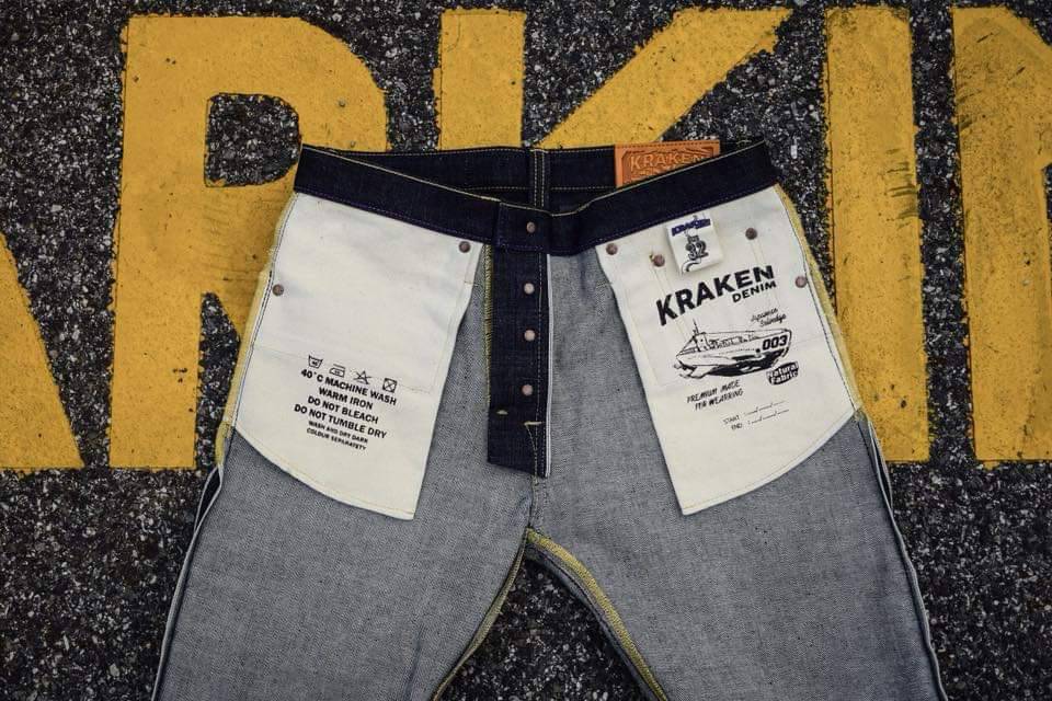 KRAKEN DENIM KSL-003-16oz. (Attack Concept)