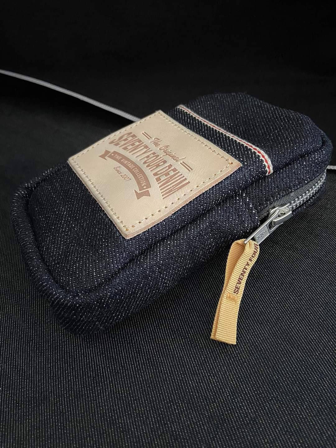 SEVENTYFOUR DENIM POCKET BAG