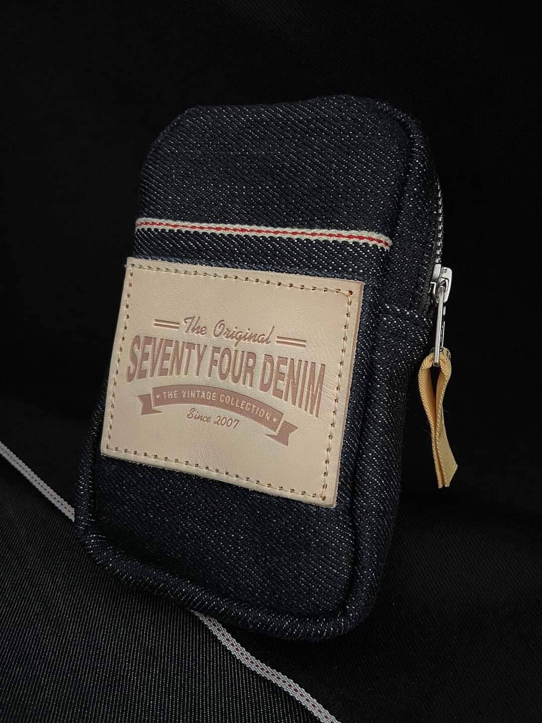SEVENTYFOUR DENIM POCKET BAG