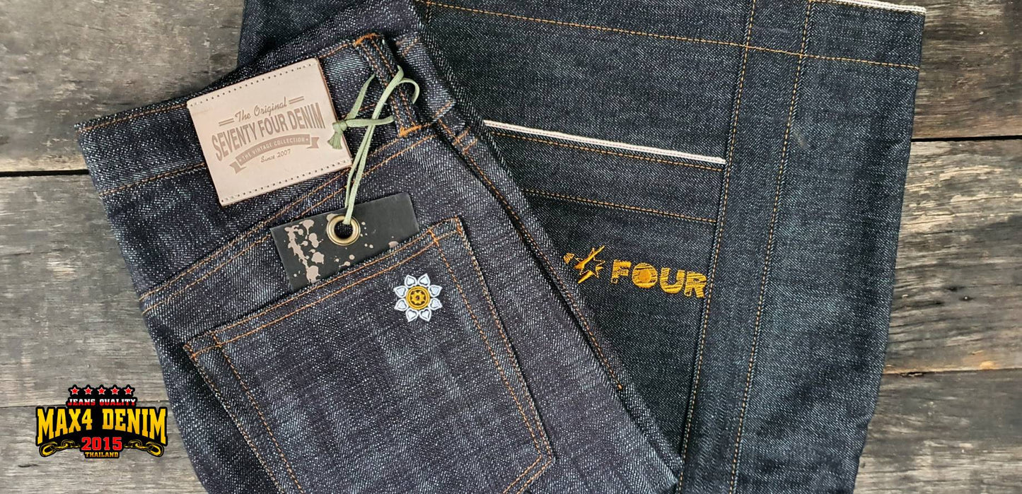 SEVENTYFOUR DENIM (Slubby) รุ่นพันแสง Limited! มีจำนวนจำกัด!