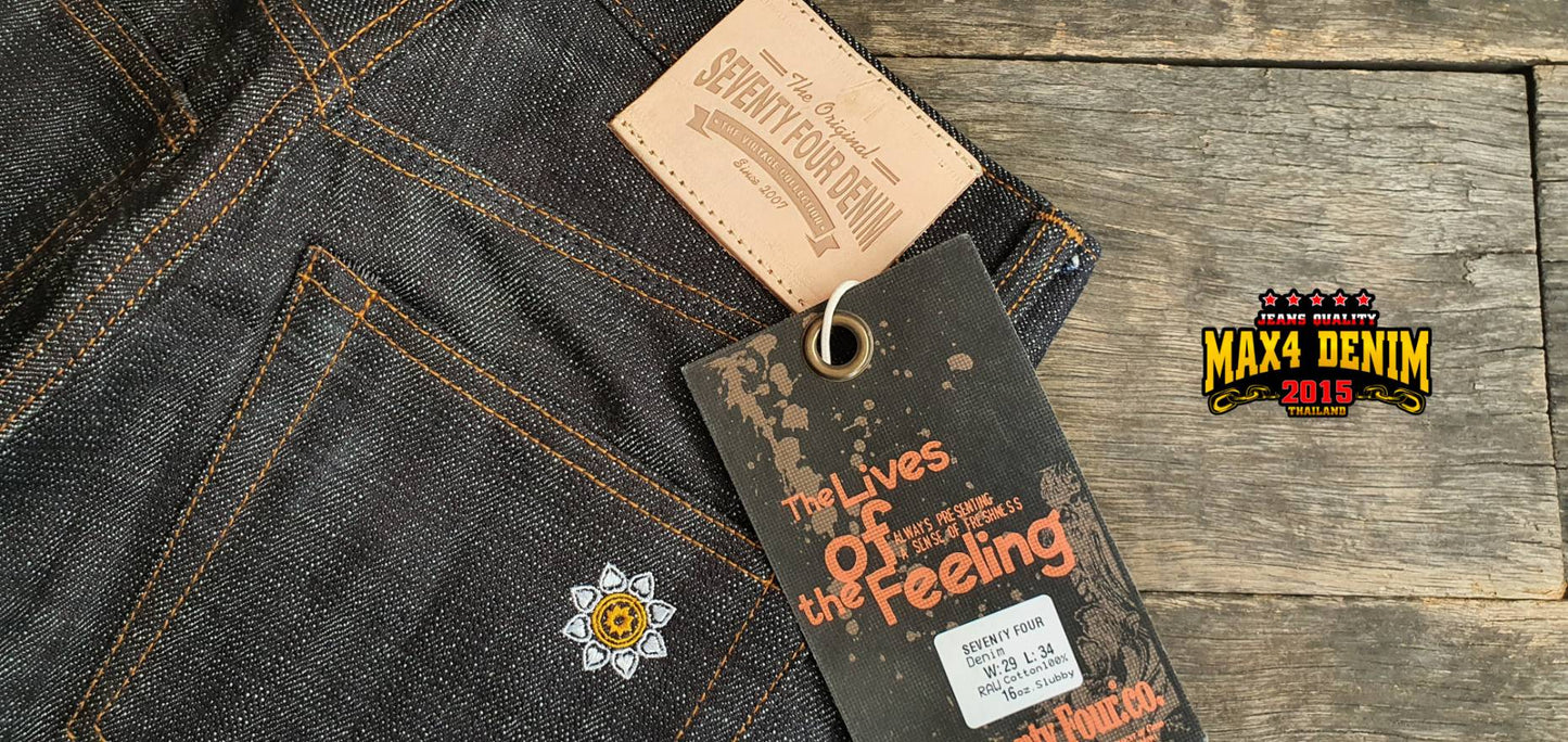 SEVENTYFOUR DENIM (Slubby) รุ่นพันแสง Limited! มีจำนวนจำกัด!