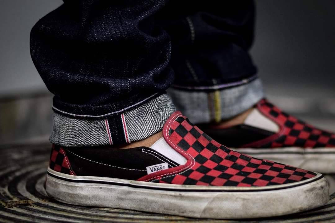 KRAKEN DENIM : KSL-002-16oz. (Red Concept)