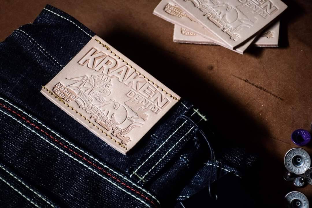 KRAKEN DENIM : KSL-002-16oz. (Red Concept)