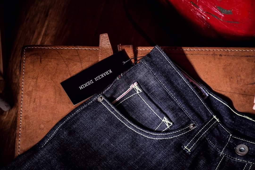 KRAKEN DENIM : KSL-002-16oz. (Red Concept)