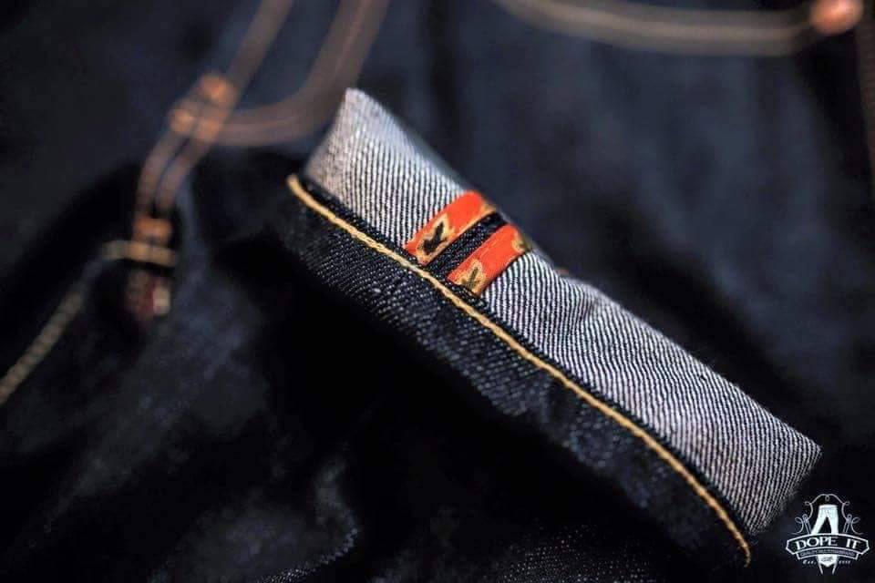 SURIYA DENIM รุ่น "Aroon" อรุณ ปักสีส้ม