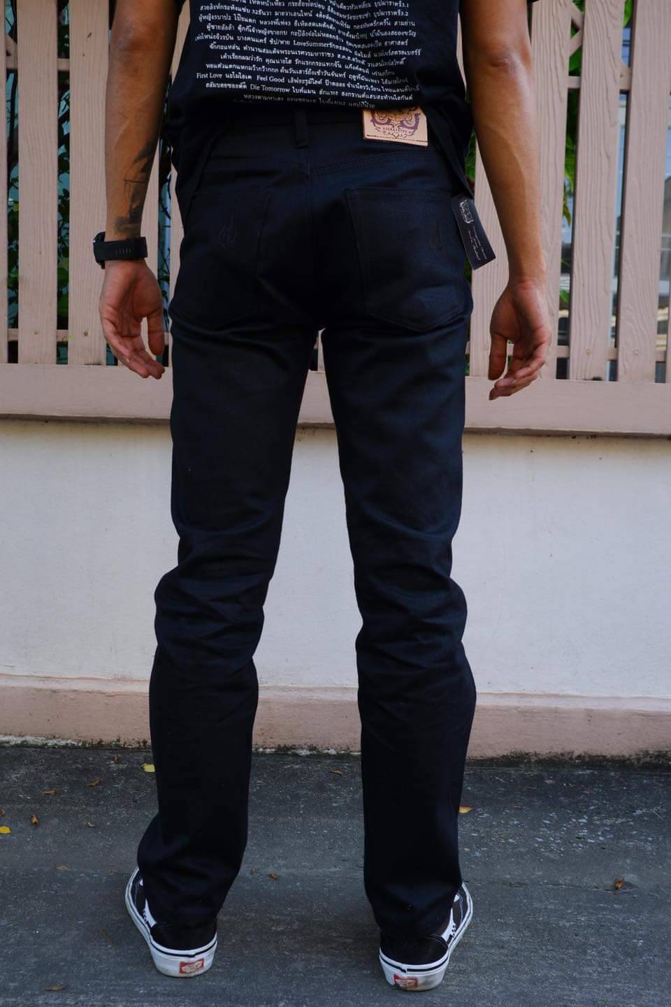 ASURAYOTHA DENIM Super Black 15oz รุ่น เพลิงนิล