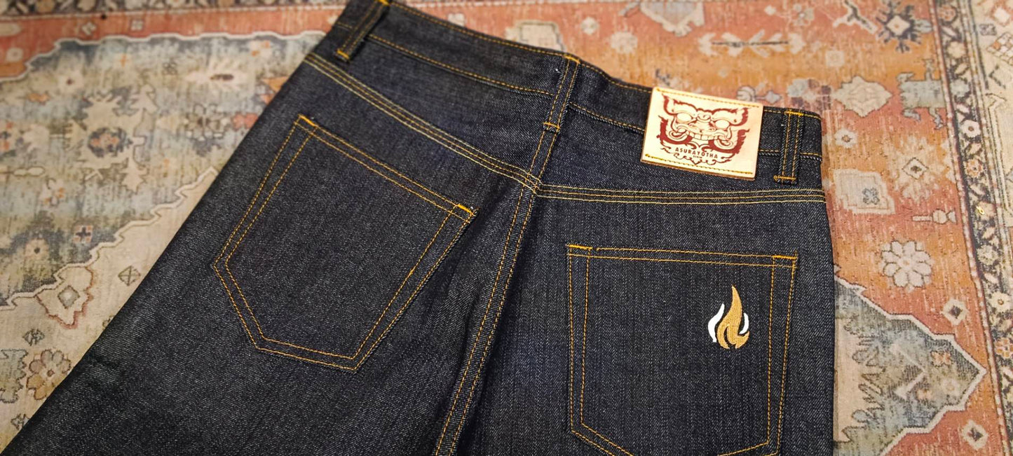 ASURAYOTHA DENIM รุ่น Gold Flame