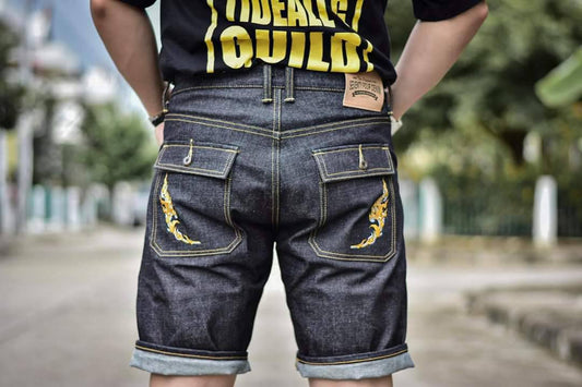 SEVENTYFOUR DENIM รุ่นสัมฤทธิ์ ขาสั้น